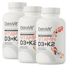 Vitamin D3 + K2 (MK-7)  - 3 x 90 Comprimidos