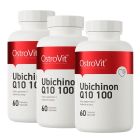 Ubiquinon (Coenzima) Q10 - 3 x 60 softgels x 100mg