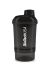 Nano Smart Shaker Transparente Biotech Negro - 300 + 150ml